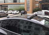 Model 3 e Model Barras transversais de carga para bagageira de tejadilho em alumínio Y (conjunto de 2) para Tesla(2017-2025)